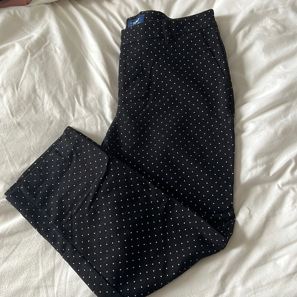 Old Navy Harper Dress Pants mid rise ankle, gently worn